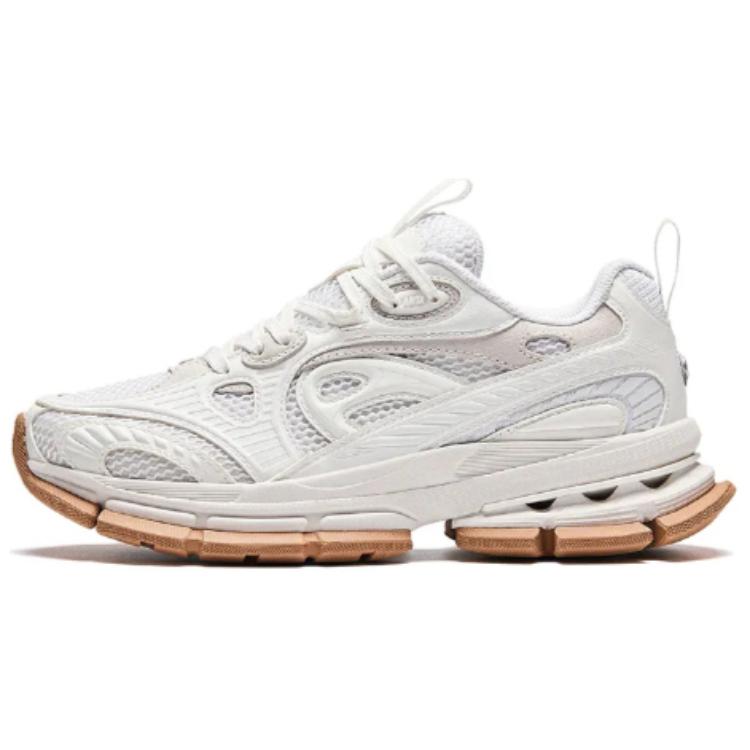 Anta Cushioned Slip-Resistant Low-Top Casual Shoes Women's White