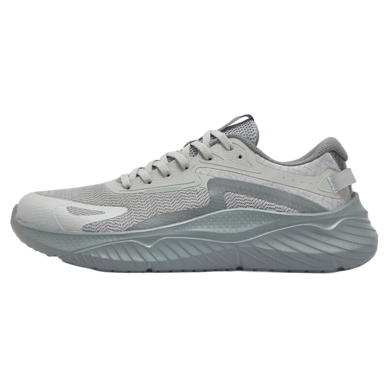 361° Running Collection Cushioning And Breathable Low top Casual City Commute Running Shoes Men's Gray