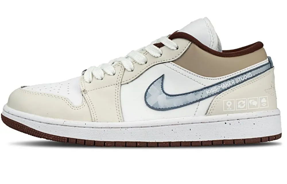 Jordan Air Jordan 1 Low top Vintage Basketball Shoes Unisex