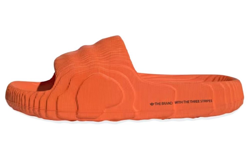 Adidas Adilette 22 Slides Orange Core Black