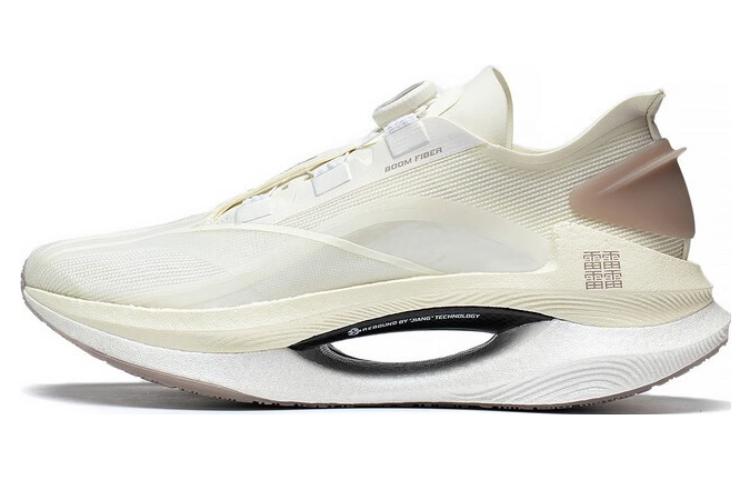 LiNing Shadow 1.0 Shock Absorbers Slip Resistant Abrasion Resistant Low top Running Shoes Unisex White Gray