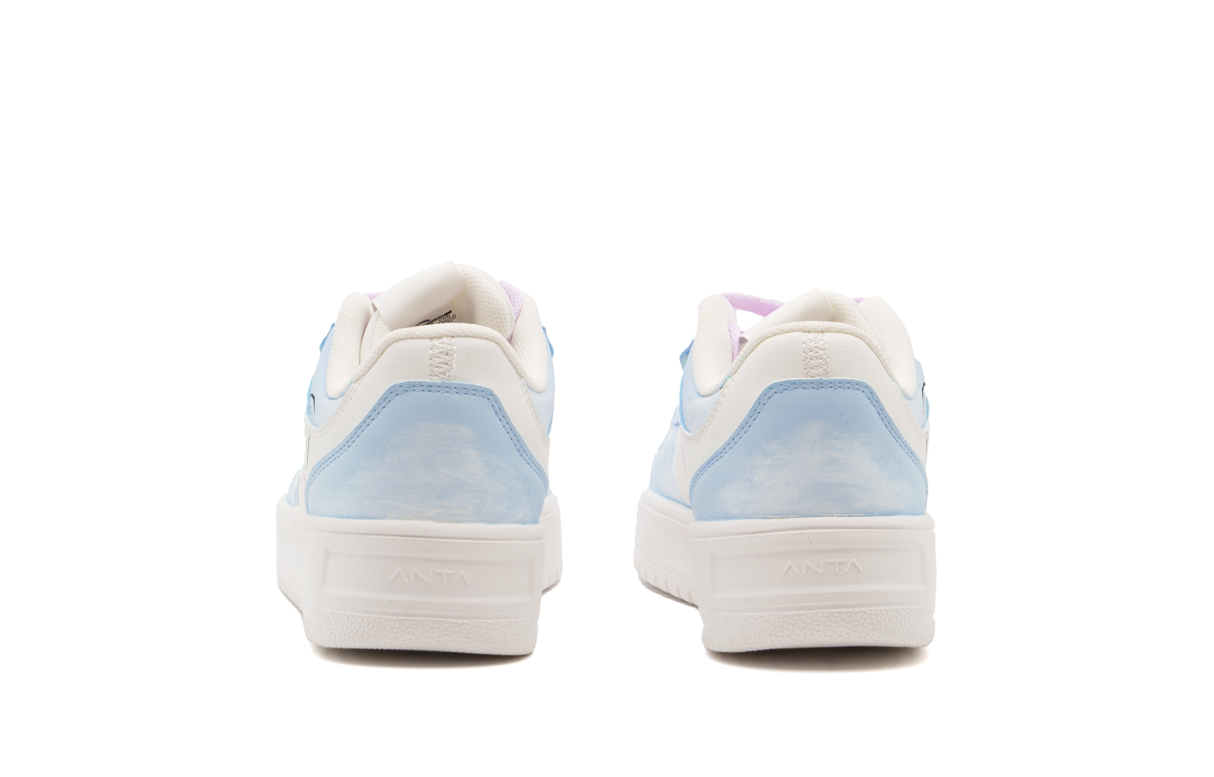 Anta Relaxed Slip Resistant Shock Absorbers Low top Skateboard Shoes Unisex Blue Shopping Bag купить в интернет-магазине Yoocart с быстрой доставкой по России.