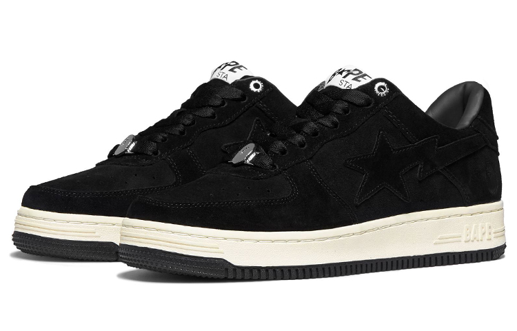 A BATHING APE STA Stylish Skateboarding Shoes Women's Black купить в интернет-магазине Yoocart с быстрой доставкой по России.