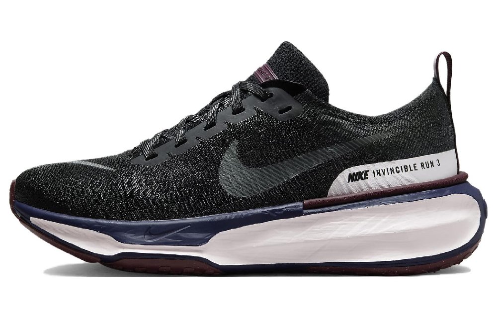 Nike ZoomX Invincible Run 3 Black Purple Ink Women's