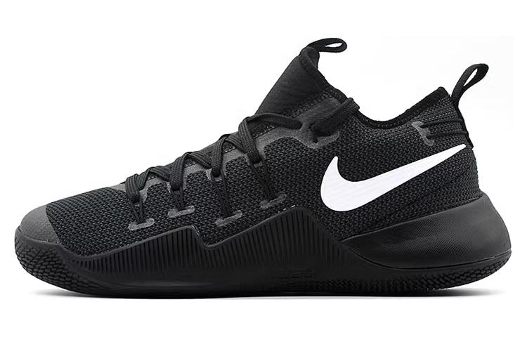 Nike Hypershift Cushioning, Slip Resistant, Abrasion Resistant, Breathable Low Top Basketball Shoes Men's Black White