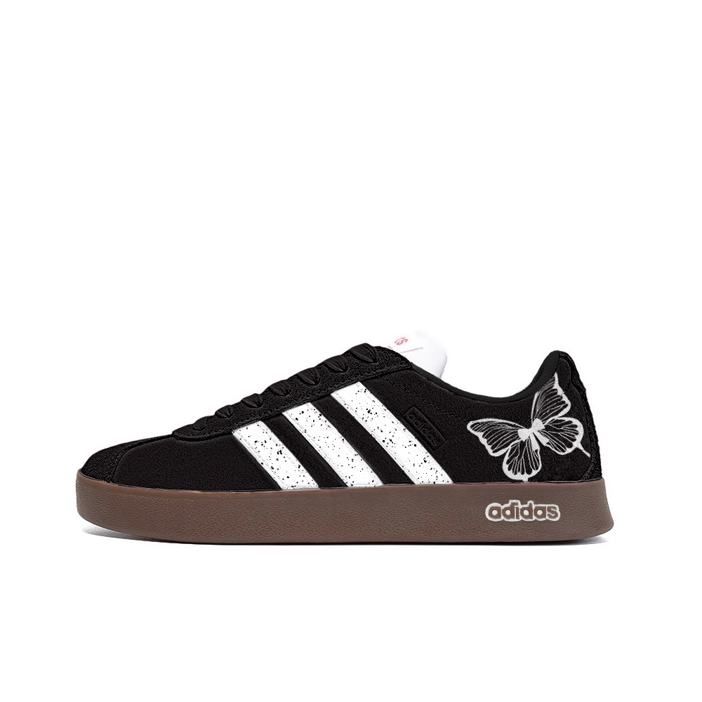 Adidas Neo VL Court 2.0 Zhiqiu, Small Flower Abrasion Resistant Low Top Skateboard Shoes Unisex Black купить в интернет-магазине Yoocart с быстрой доставкой по России.