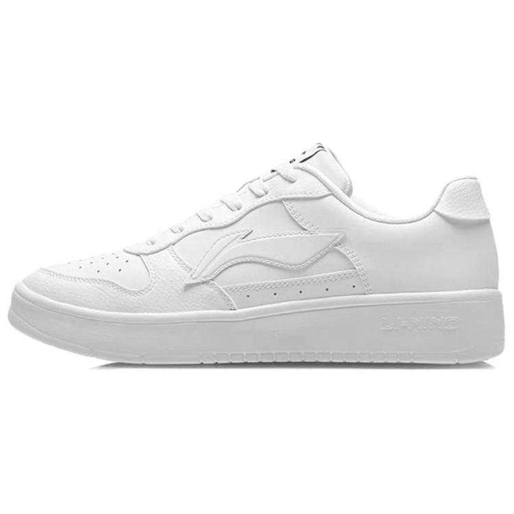 LiNing Pontoon Boats Slip Resistant, Lightweight, Breathable, Height Increasing Low top Skateboard Shoes Unisex White купить в интернет-магазине Yoocart с быстрой доставкой по России.