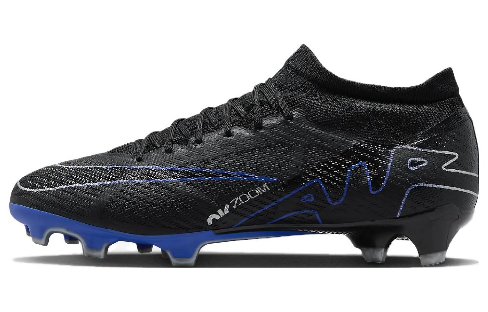 NIKE Mercurial Vapor 15 Футбольные бутсы Низкие Черно-Синие Унисекс