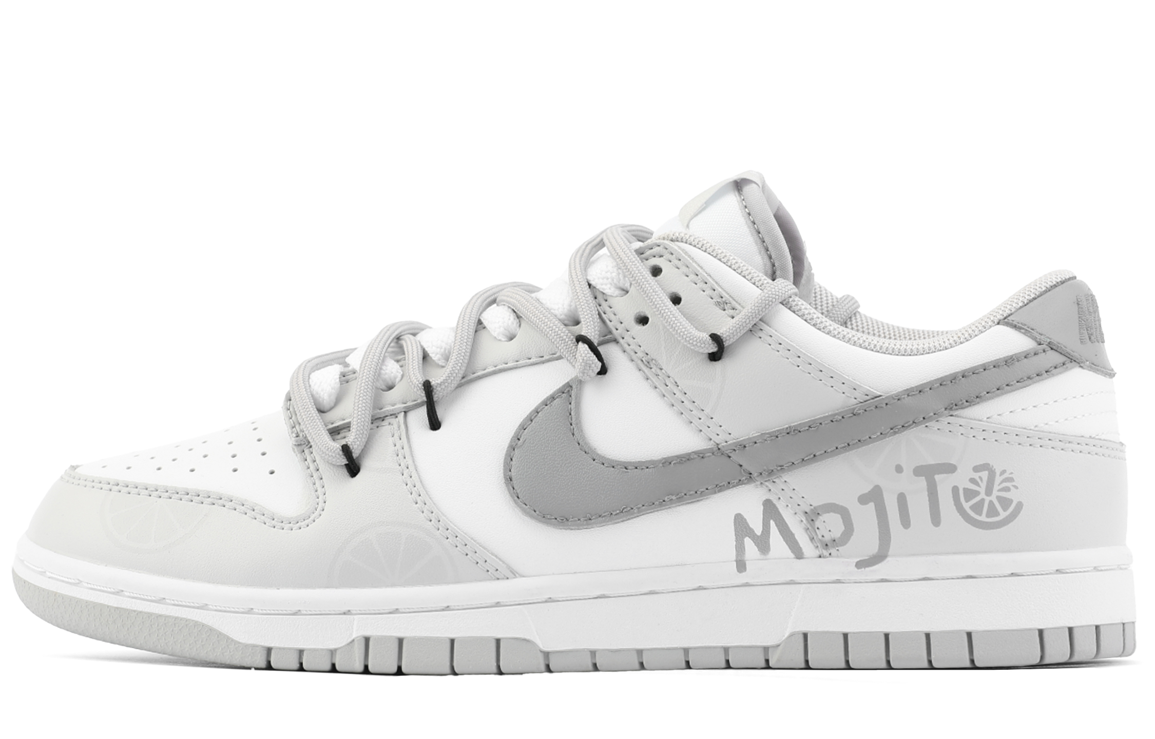 Nike Dunk Low Retro Wear resistant And Lightweight Low top Skateboard Shoes Unisex Bubble Gray