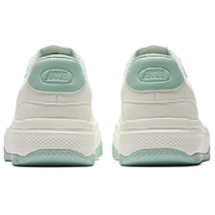 Anta Street Play 2 Anti Slip Wear Resistant Low Top Skateboard Shoes Men's White Cyan купить в интернет-магазине Yoocart с быстрой доставкой по России.