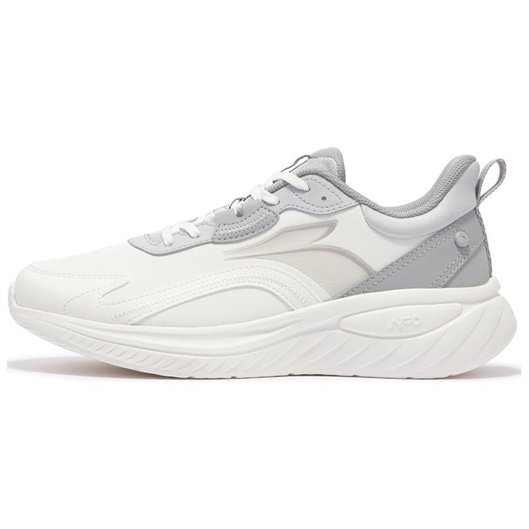 361° Softwalk 3.0 Wear-Resistant Low-Top Running Shoes Men's White Gray