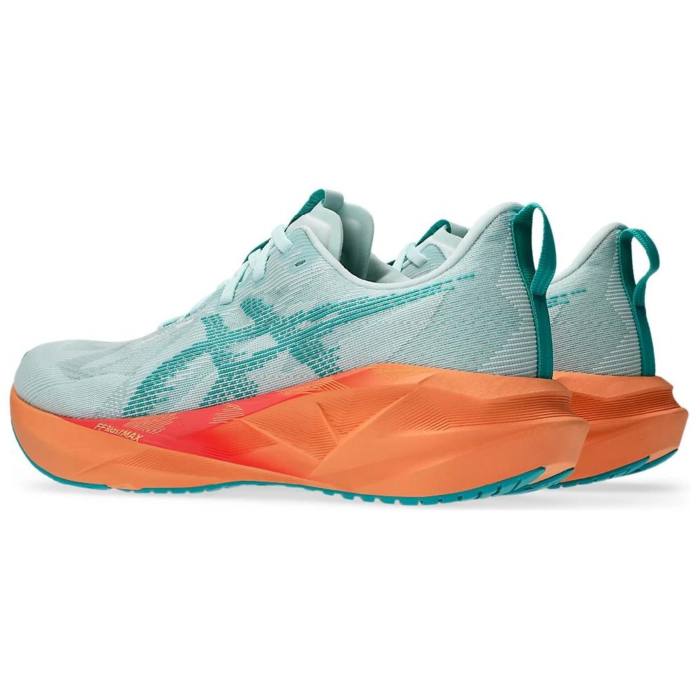 Asics Novablast 5 Soothing Sea Wave Teal Orange