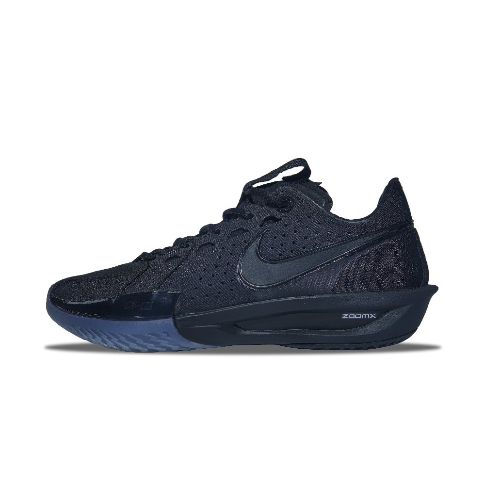 Nike Air Zoom G.T. Cut 3 Cushioned Slip-Resistant Abrasion-Resistant Low-Top Basketball Shoes Unisex Black