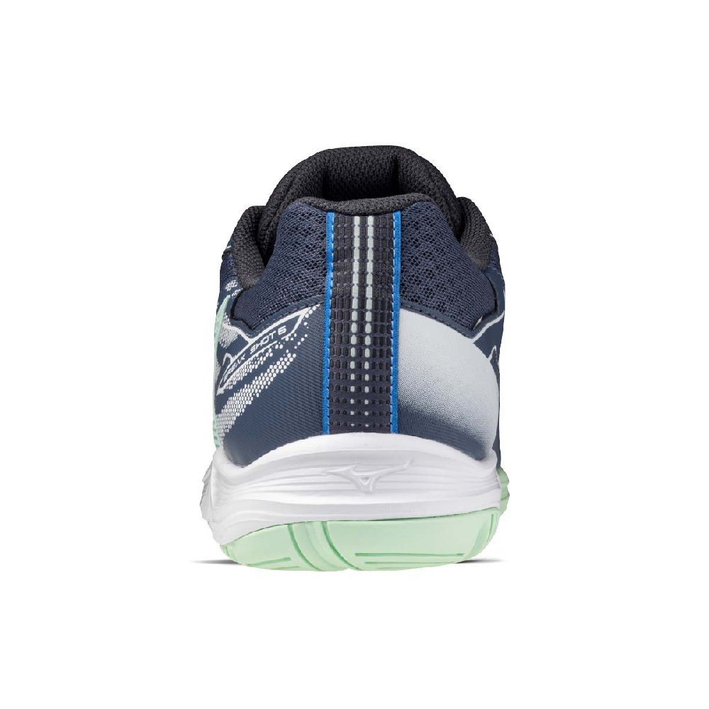Mizuno BREAK SHOT 5 Jr.AC Low Top Tennis Shoes Unisex Blue