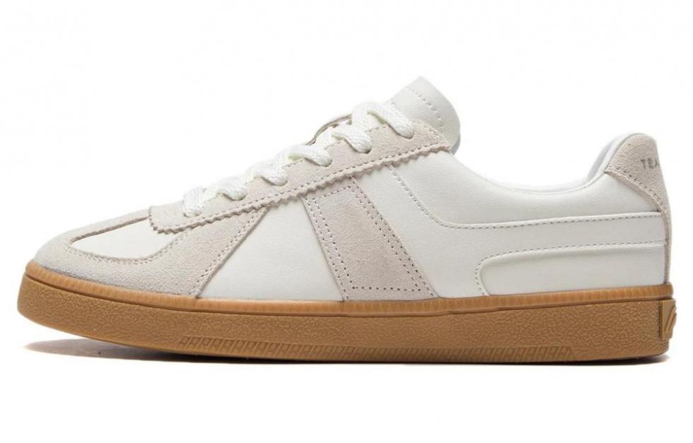 LiNing Yunchuan Durable Breathable Low-Top Skateboard Shoes Mist White