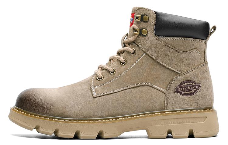 Dickies Warm Wear-Resistant Slip-Resistant Short Outdoor Boots Men's Camel