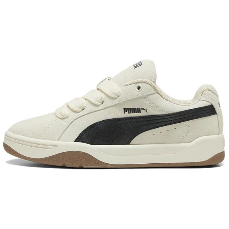 PUMA Park Lifestyle Yeezy Abrasion Resistant Low Top Skateboard Shoes Unisex Beige