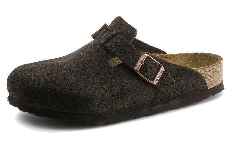 Birkenstock Boston Soft Footbed Suede 'Mocha'