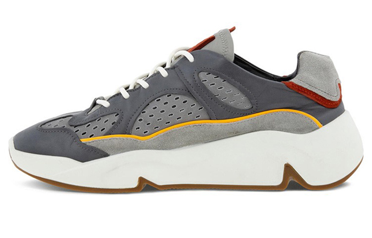 Ecco Tide Fun Low Top Chunky Sneakers Men's Gray