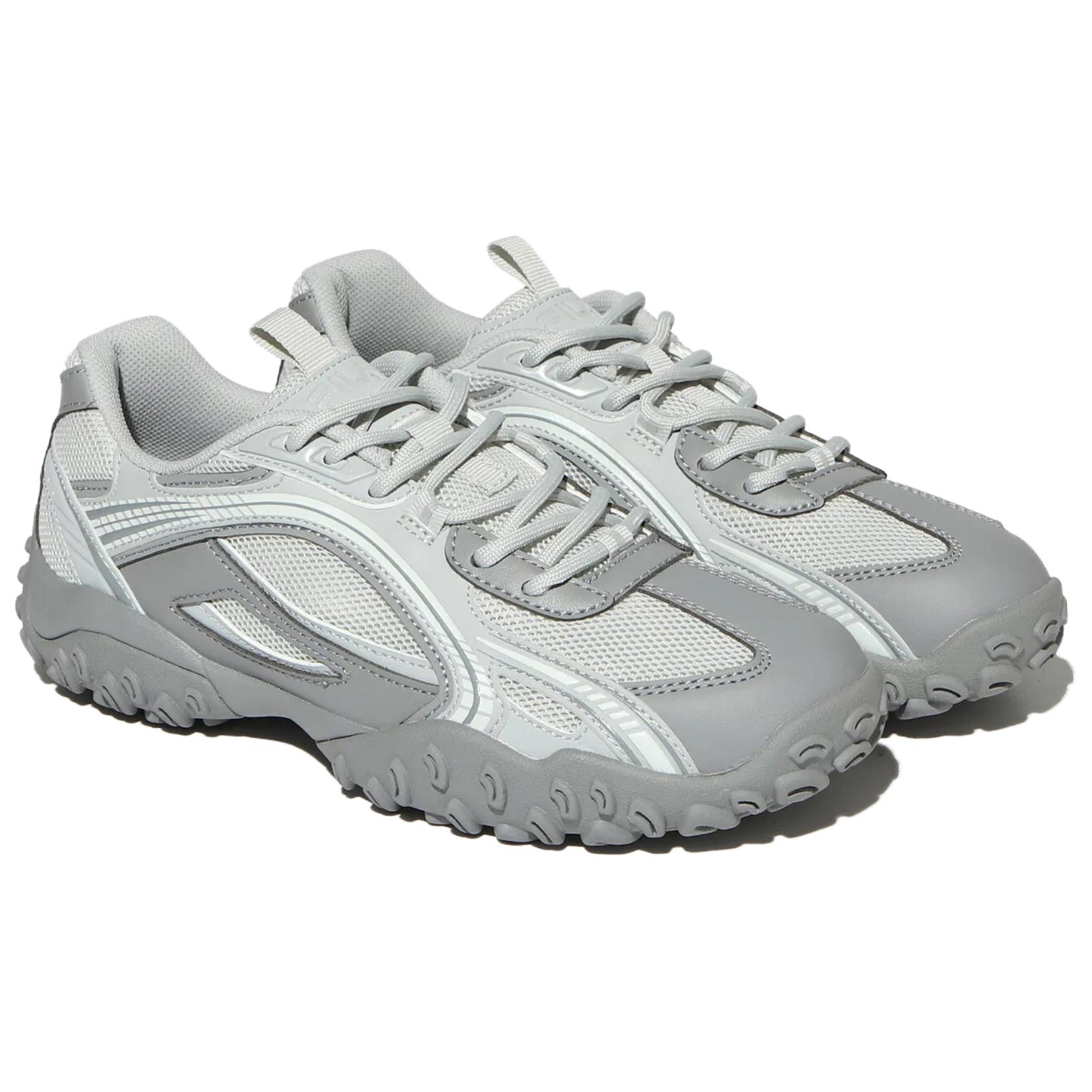 FILA Eschape Abrasion Resistant Breathable Height Increasing Low Top Running Shoes Unisex Gray White купить в интернет-магазине Yoocart с быстрой доставкой по России.