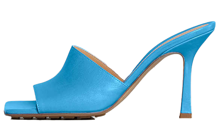 Bottega Veneta Stretch Stylish Sandal 9cm Women's Sky Blue
