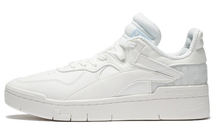 LiNing Wave Superwave Lo Lightweight And Wear-resistant Low-Top Skateboard Shoes Women's Snow White