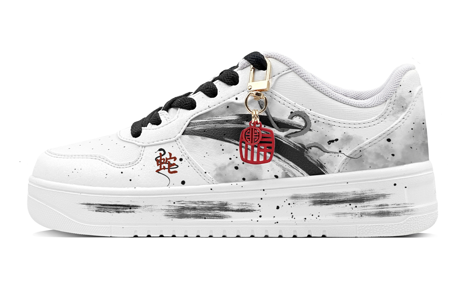 Anta Anti-Slip Wear-Resistant Low-Top Skateboard Shoes Women's White Black Red купить в интернет-магазине Yoocart с быстрой доставкой по России.