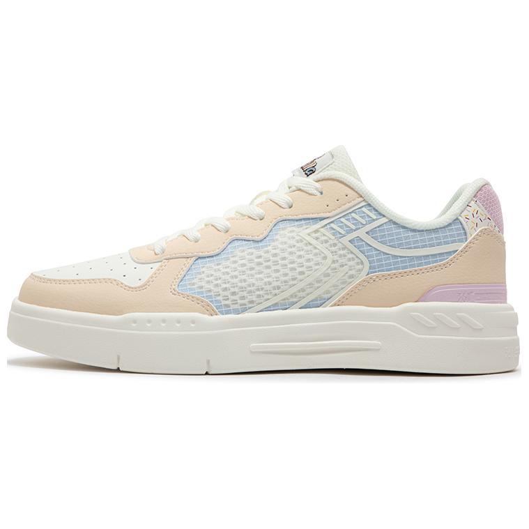 361° Slip Resistant And Breathable Low Top Skateboard Shoes Women's White Blue
