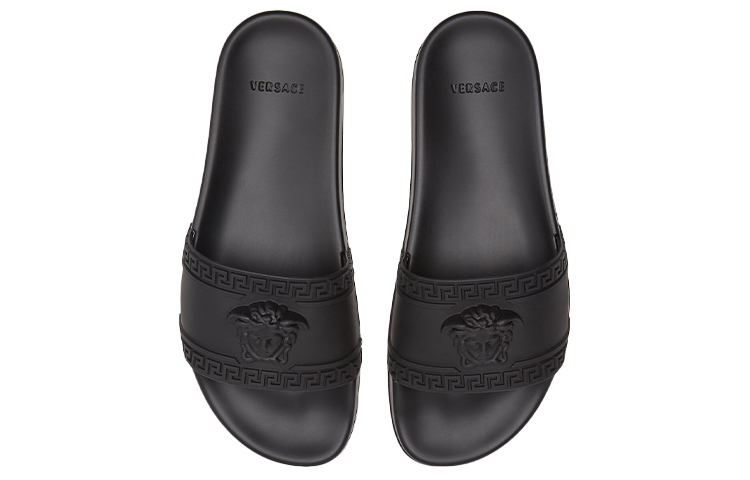 VERSACE Palazzo Slides Black