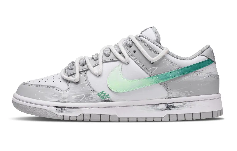 Nike Dunk Balance Low top Skateboard Shoes Men's Light Gray