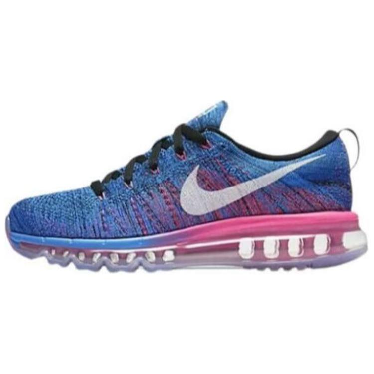 Nike Flyknit Max Blue Glow Pink Women's