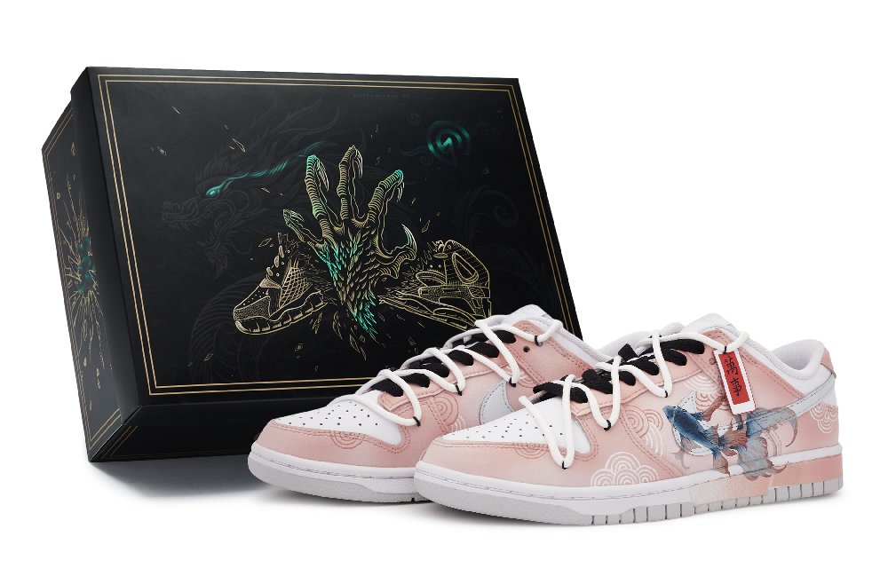 Nike Dunk Skateboard Shoes Women's Low-Top White