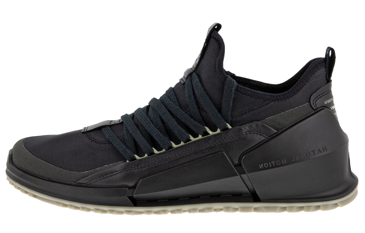 Ecco Biom 2.0 Cushioned Slip-Resistant Abrasion-Resistant Breathable Low-Top Running Shoes Men's Black