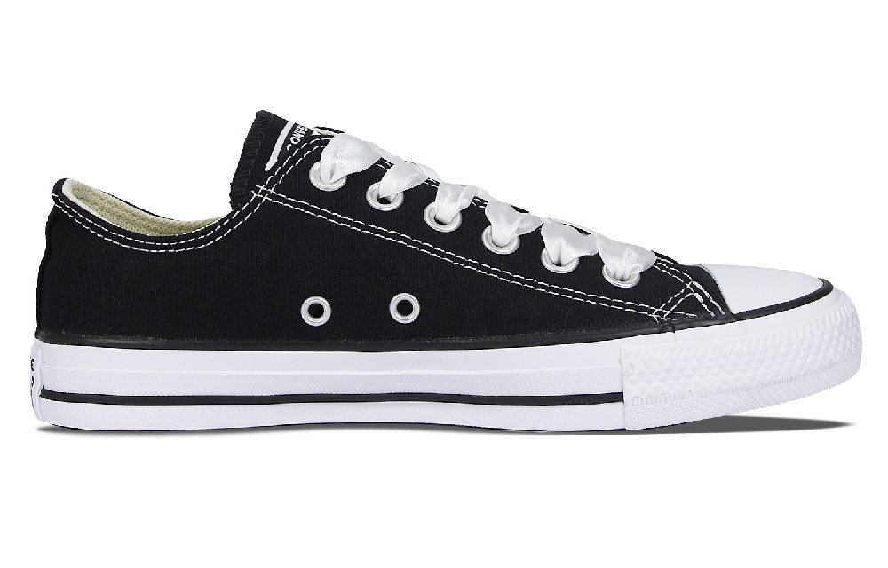 Converse All Star Baby's Breath Anti Slip Wear Resistant Low Top Canvas Shoes Unisex Black White