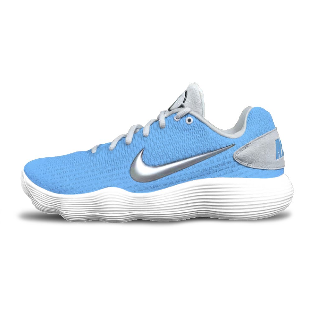 Nike Hyperdunk 2017 Basketball Shoes Unisex Low-Top Blue/White/Gray