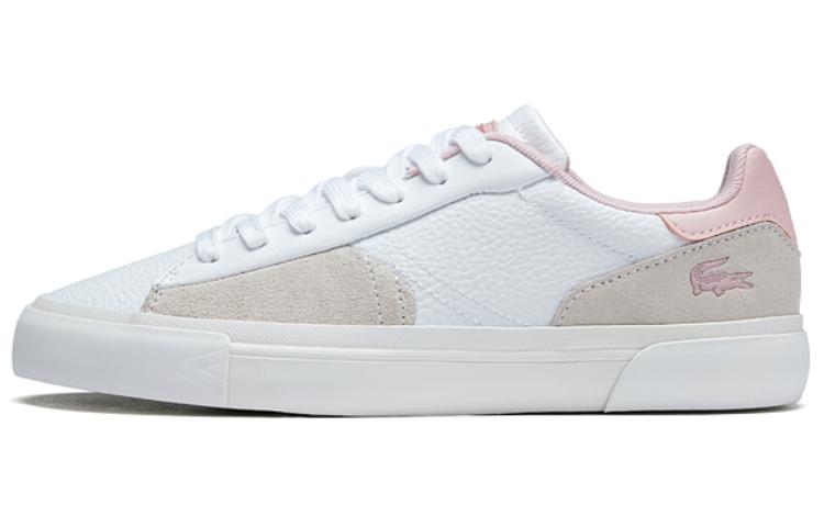 LACOSTE Low Top Skateboard Shoes Women's White