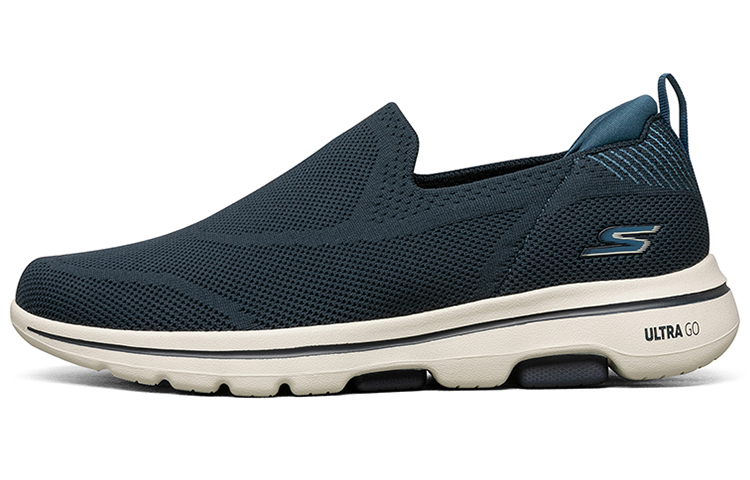 Skechers Go Walk 5 Low Top Casual Shoes Men's Blue