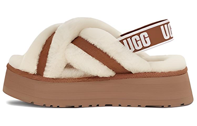UGG Disco Cross Slides 'Chestnut' Women's