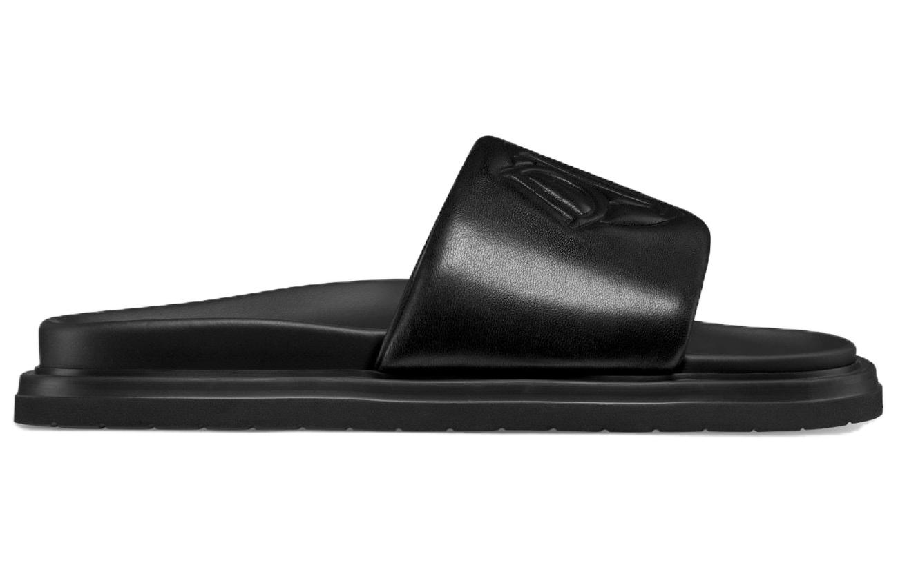 DIOR Aqua Slide Slippers Men's Black