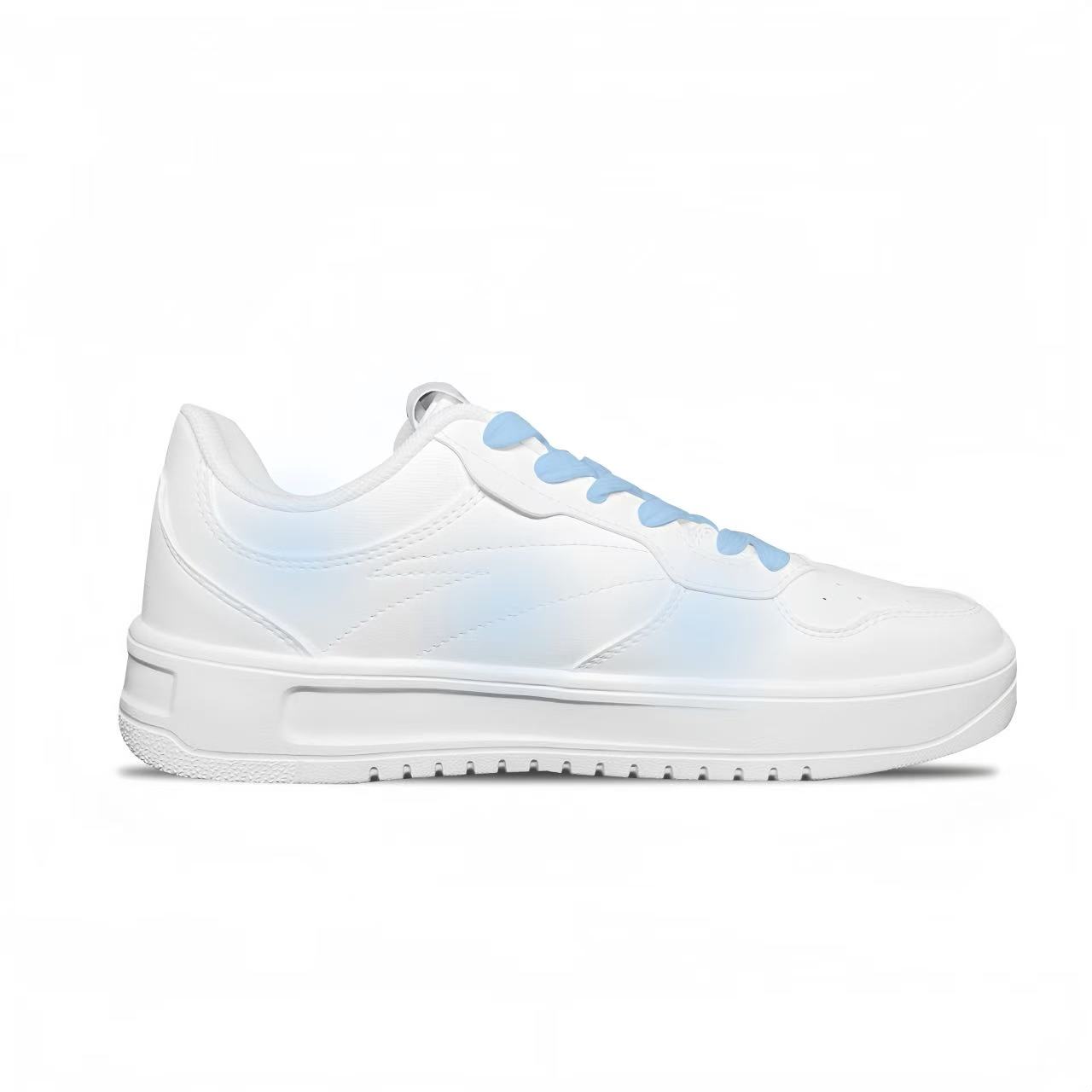 Anta Slip Resistant Cushioning Low top Skateboard Shoes Unisex Blue