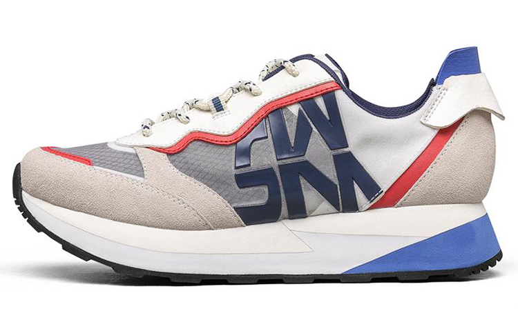 Skechers Heydayz Low Top Training Running Shoes Women's White Blue Pink