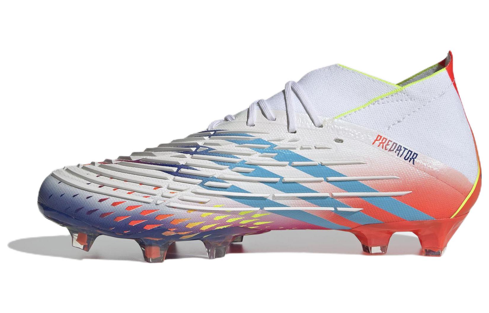 Adidas Predator Edge.1 Fg White Solar Yellow Power Blue