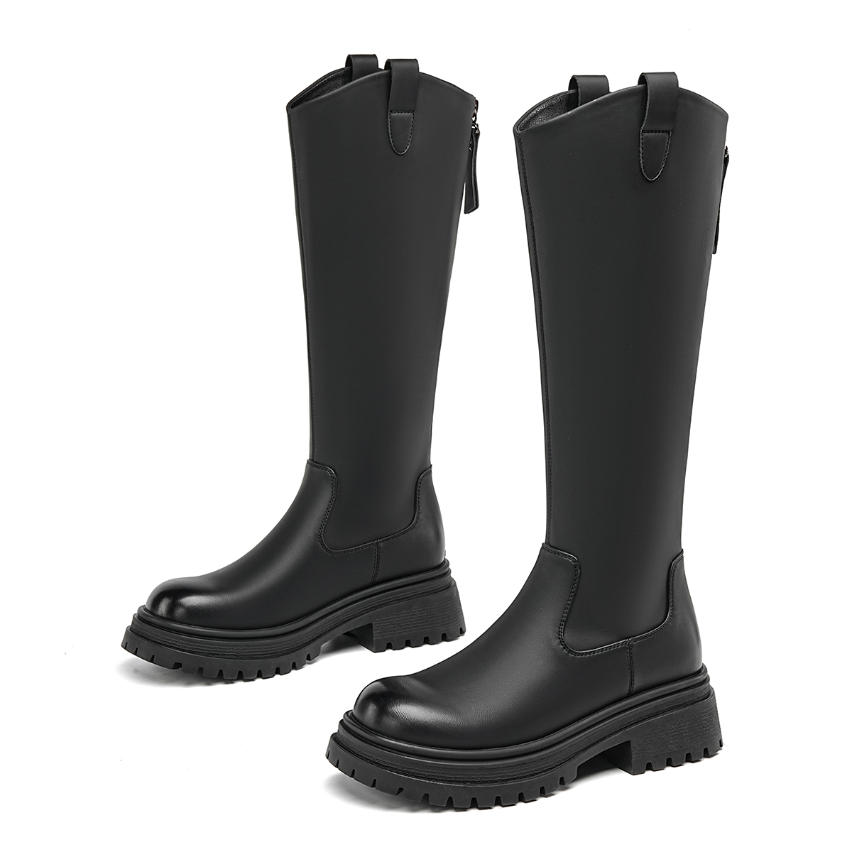 EBLAN Knee-high Boots Women's Black купить в интернет-магазине Yoocart с быстрой доставкой по России.