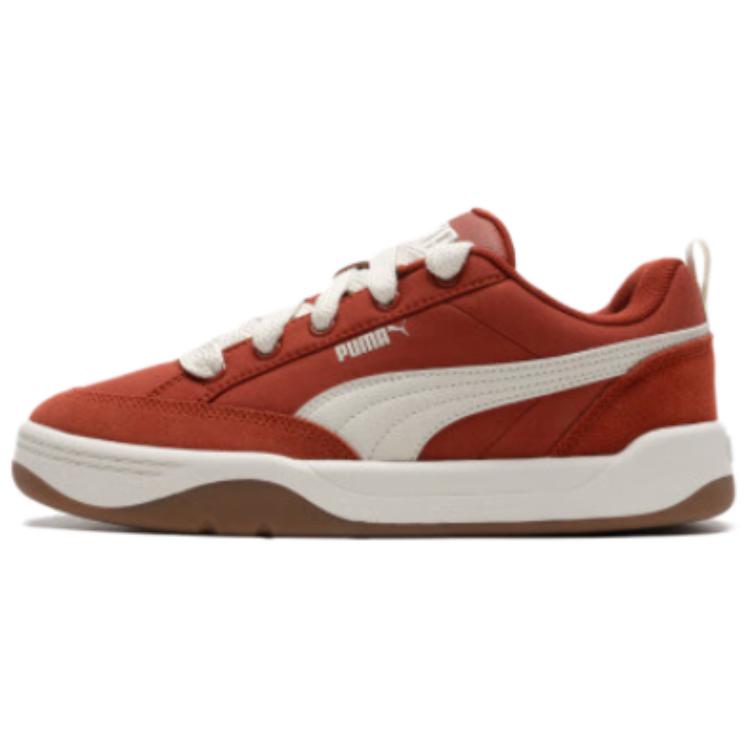 PUMA Park Lifestyle Skateboard Shoes Unisex Low-Top Red