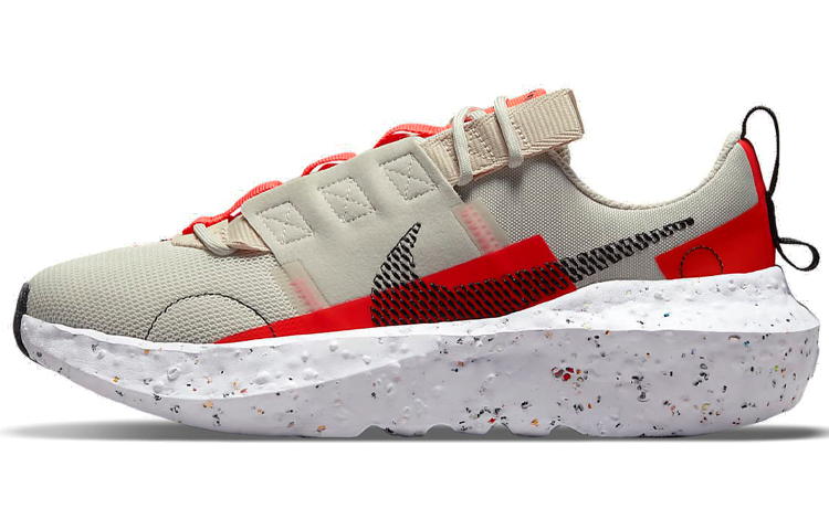 Nike Crater Impact 'Light Bone Bright Crimson' Women's