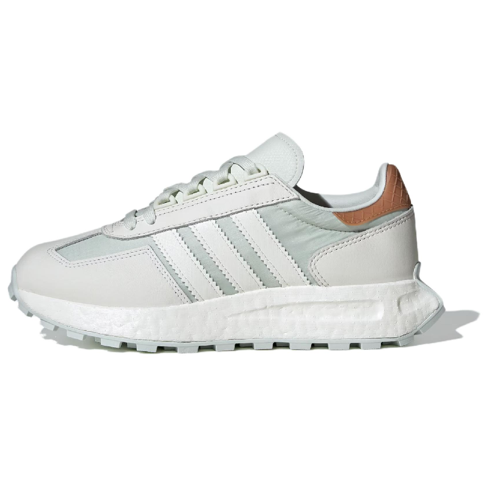 Adidas Originals Retropy E5 Abrasion Resistant Low Top Running Shoes Women's White Brown