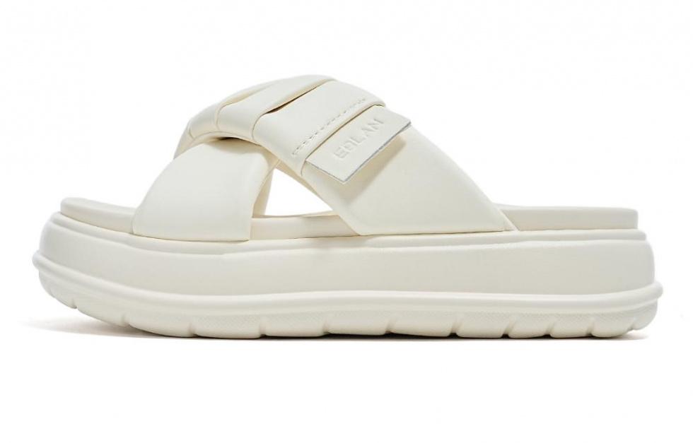 EBLAN Slide Slippers Women's Beige