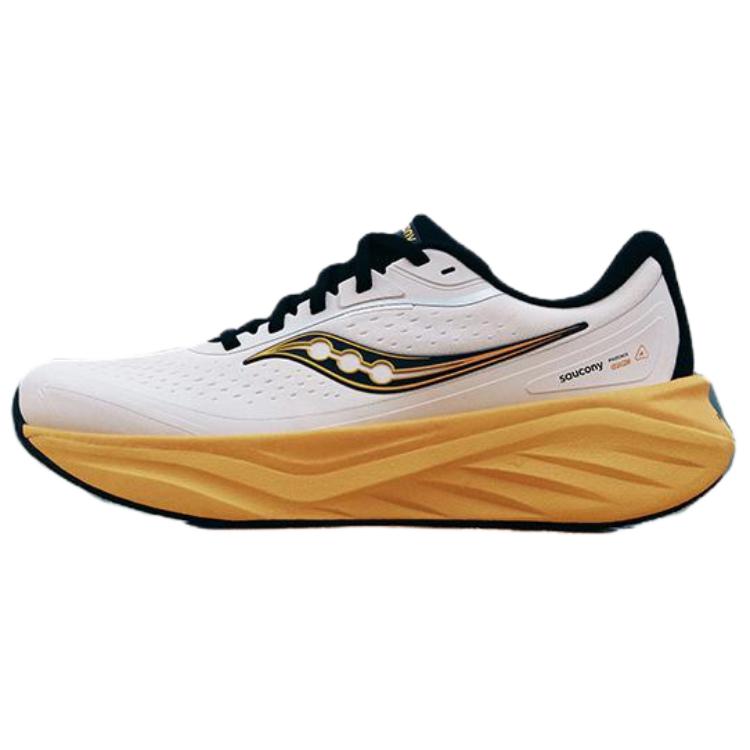 Saucony PHOENIX INFERNO Firebird 4 Running Shoes Unisex Beige Black