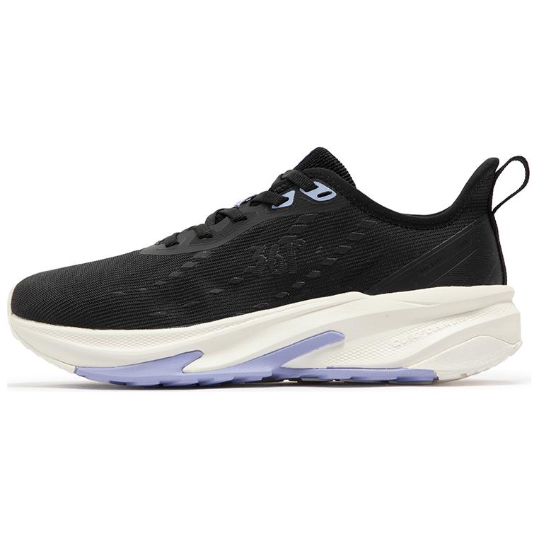 361° Cushioning, Wear Resistant Low Top Running Shoes Women's Black Purple