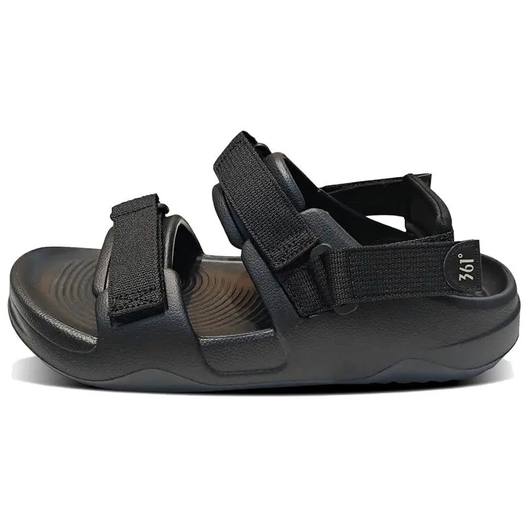 361° Beach Sandals Men's Obsidian Black